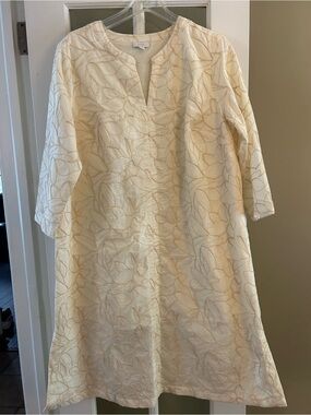 J Jill Pure Jill embroidered pullover dress. New without tags sz. XL petite